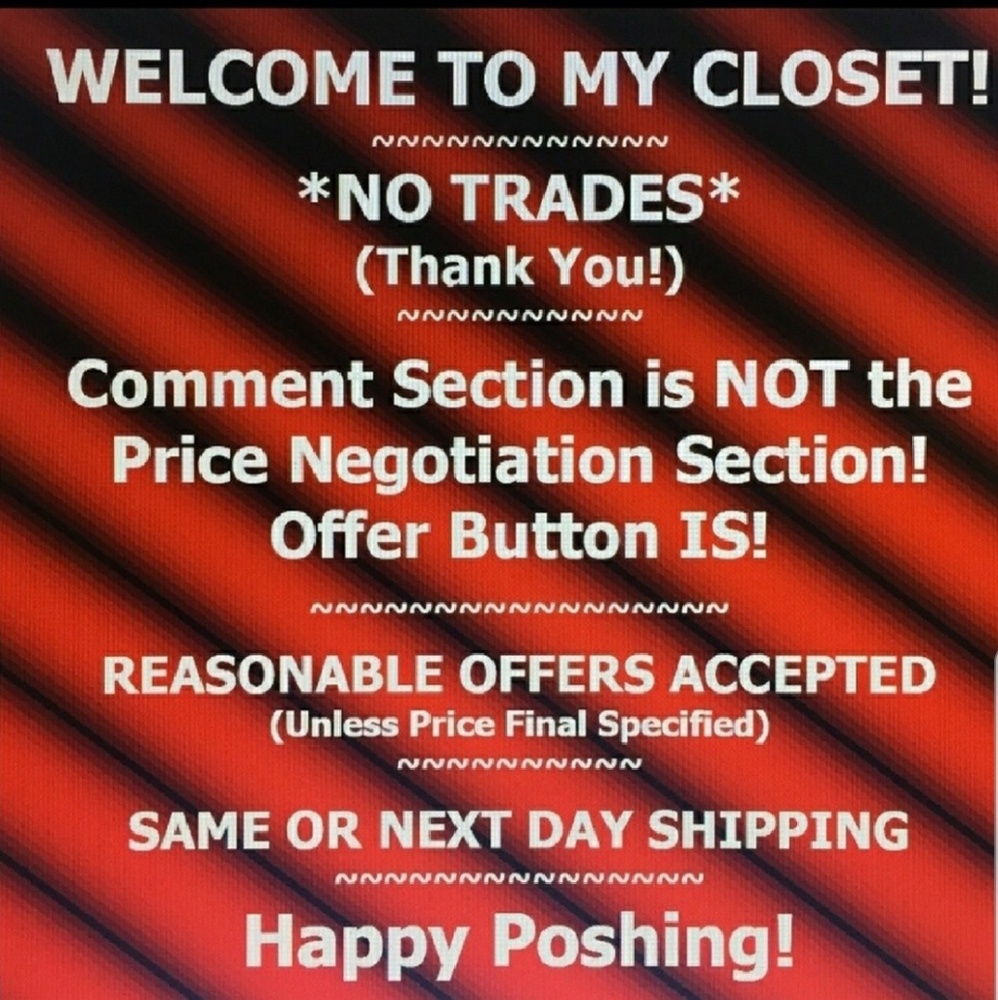 Welcome to my closet!